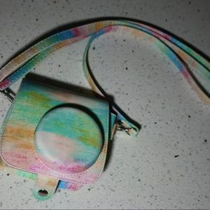 Fujifilm 8 polaroid camera colorful came